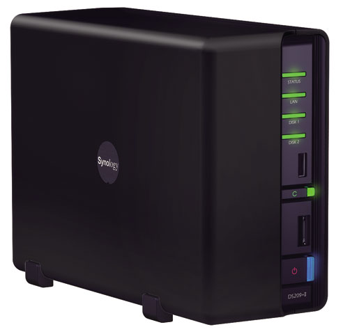 Synology DS209+II left